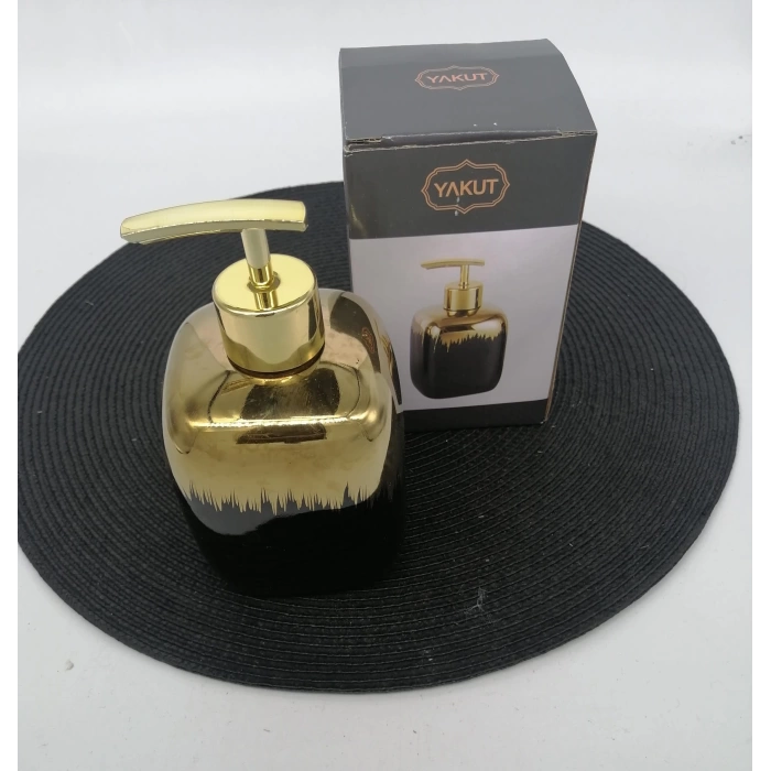 YKT 11811 SIVI SABUNLUK GOLD SİYAH 1X12