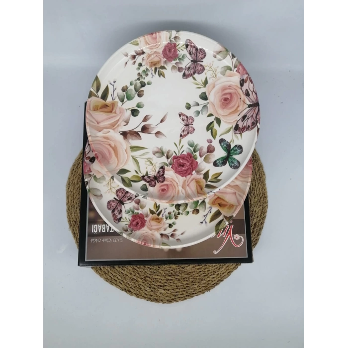 YNS 9901033DIGI SUNUM TABAĞI YUVARLAK 2Lİ 1X12