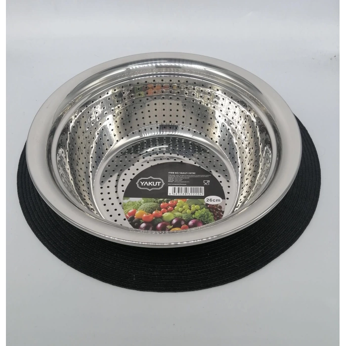 YKT 10792 SÜZGEÇ METAL PASLANMAZ 26 CM 1X12
