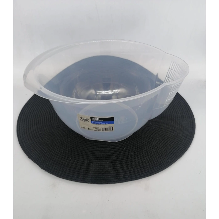 DEMET PLASTİK SÜZGEÇ ŞEFFAF 3,5 LT 1X12