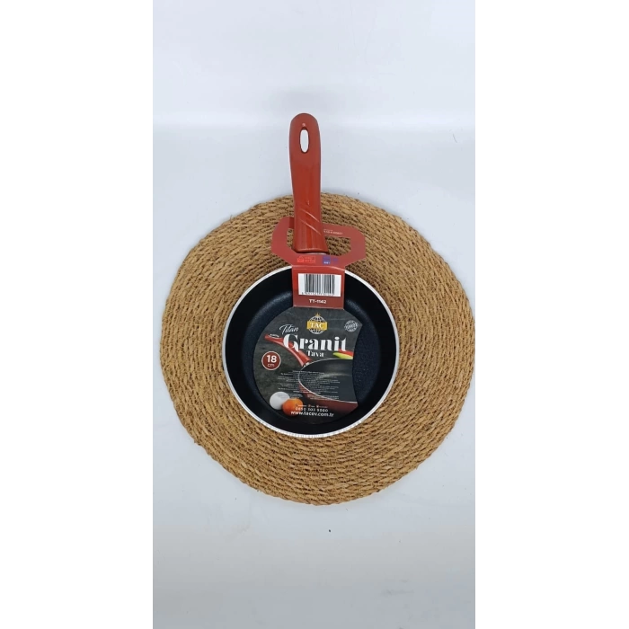 TAÇ 1142 TAVA 18 CM TİTANGRANİT 1X6