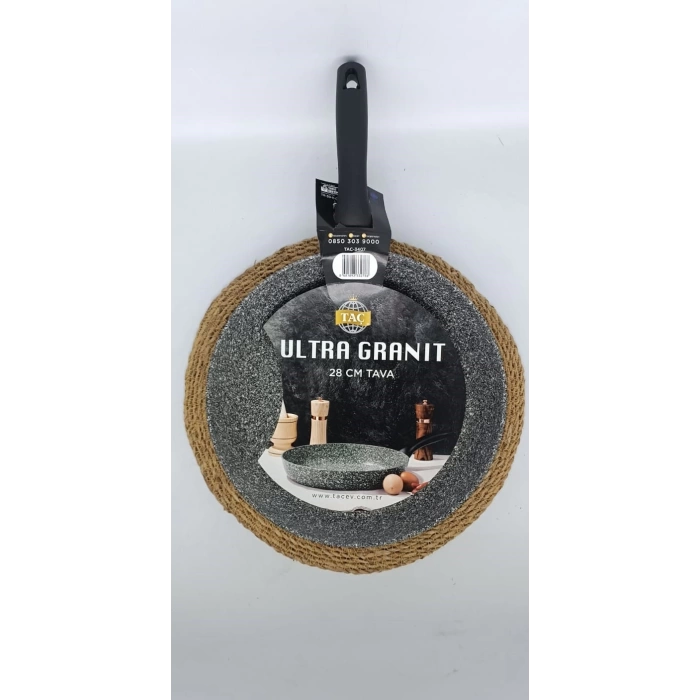 TAÇ 3407 TAVA 28 CM ULTRAGRANİT 1X6