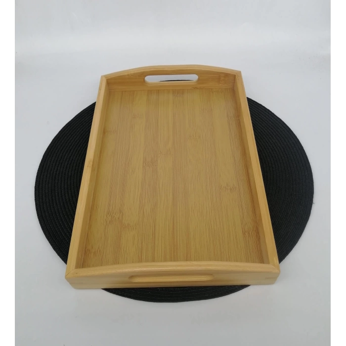 MİE 371-2 TEPSİ BAMBU BÜYÜK BOY 41X28 CM 1X6