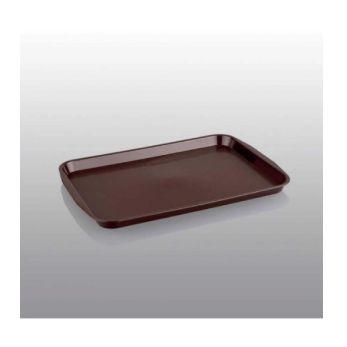 ÜÇS 26902 ÜÇSAN TEPSİ BÜYÜK SERVİS KAHVE  47x 36 CM