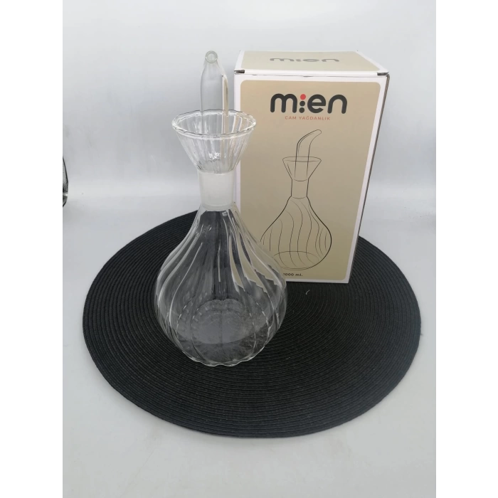 MİE 909 YAĞDANLIK CAM 1000 ML 1X6