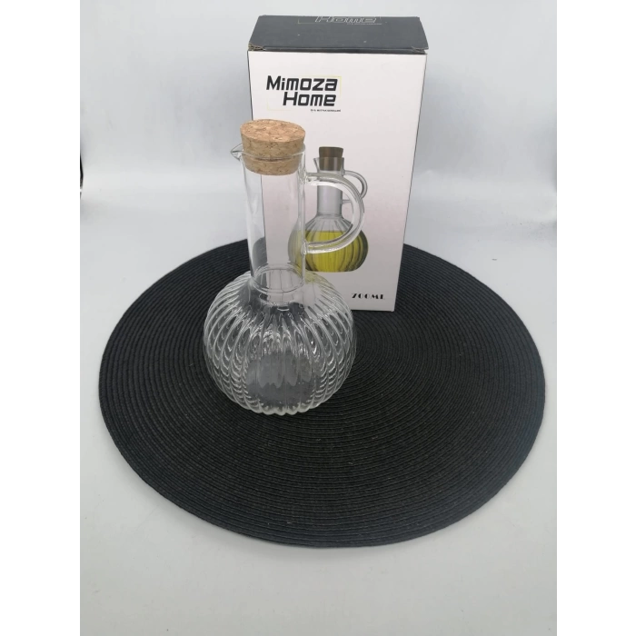 MMZ 298 YAĞDANLIK CAM ÇİZGİLİ TOMBUL 700 ML 1X12