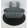 AKR PL20/A BALKON SAKSISI ASKILI ANTRASİT AKASYA 30 CM 1X12