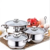 GÜL ÇKR/CAM TENCERE SET ÇAKIR CAM KAPAK 3LÜ 1X2