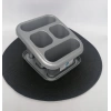 DEMET PLASTİK KAŞIKLIK LÜX NORMAL 16X17,5 CM 1X12