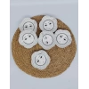 LVN 55990 ÇAY TABAĞI KİRPİK 6LI 1X6