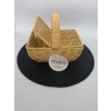MİE 6056 SEPET RATTAN KULPLU HASIR KARE 1X6