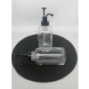 MİE 2014-B SIVI SABUNLUK YUVARLAK SİYAH 500 ML 1X6