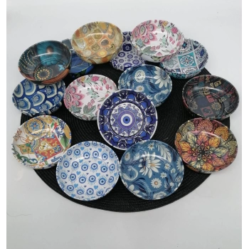 YKT 6023 ÇEREZLİK METAL ÇİNİ DESEN 1X100