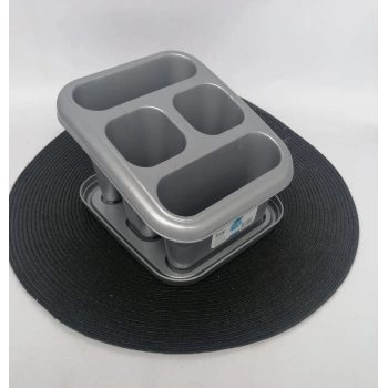 DEMET PLASTİK KAŞIKLIK LÜX NORMAL 16X17,5 CM 1X12
