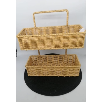 YKT 13137 ORGANİZER HASIR 2 KATLI 1X4