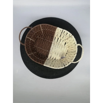 YKT 8803 SEPET OVAL HASIR KULPLU 1X12
