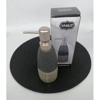 YKT 11689 SIVI SABUNLUK SİYAH DESENLİ 1X12