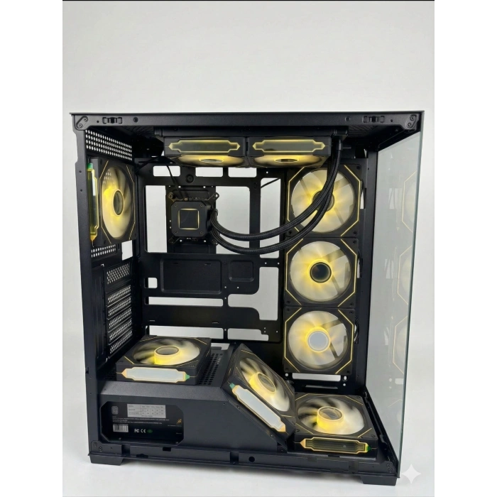 Axer GAMING Black Ryzen 5 7500F 16GB DDR5 512GBSSD RTX5060 OYUN BİLGİSAYARI