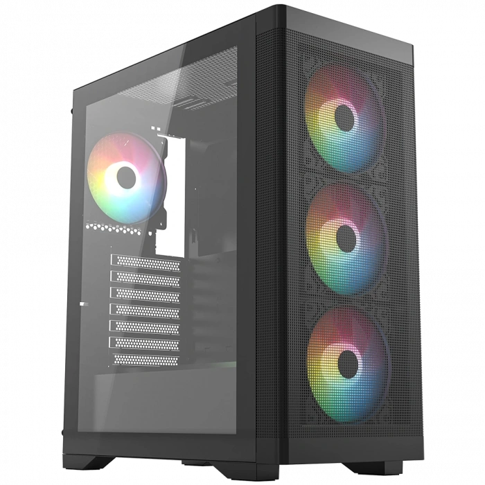 Axer Amd Ryzen 7500F A620M 16GB DDR5 500GBSSD 8GB RTX5060 Siyah-Oem Paket