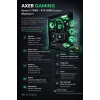 Axer GAMING Black Ryzen 5 7500F 32GB DDR5 1TB SSD RTX5060 OYUN BİLGİSAYARI