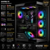Axer GAMING Black Ryzen 7 7800X3D 16GB DDR5 1TB SSD RTX5060 OYUN BİLGİSAYARI  (OEM Paket)