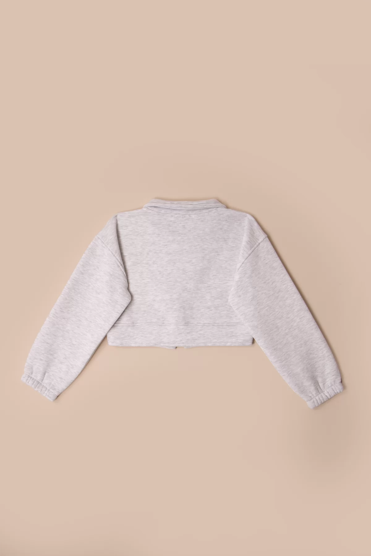 8-14 Yaş Kız Çocuk Crop Sweatshirt