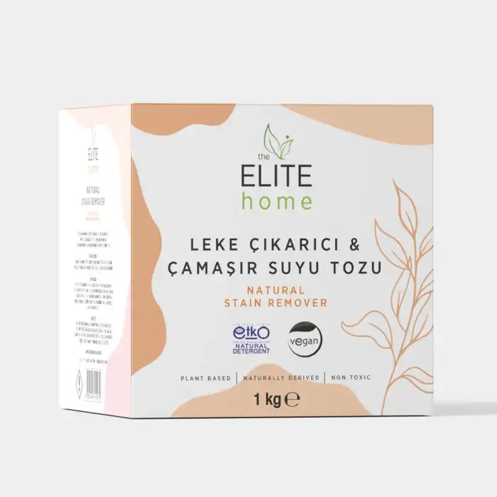 The Elite Home Doğal Ve Vegan Sertifikalı Leke Çıkarıcı Çamaşır Suyu Tozu 1KG