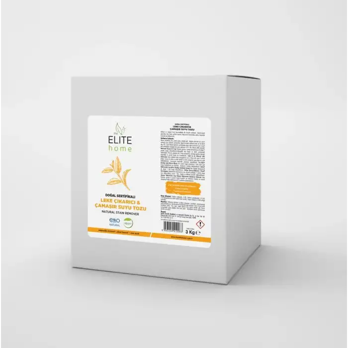 The Elite Home Doğal Ve Vegan Sertifikalı Leke Çıkarıcı Çamaşır Suyu Tozu 3KG