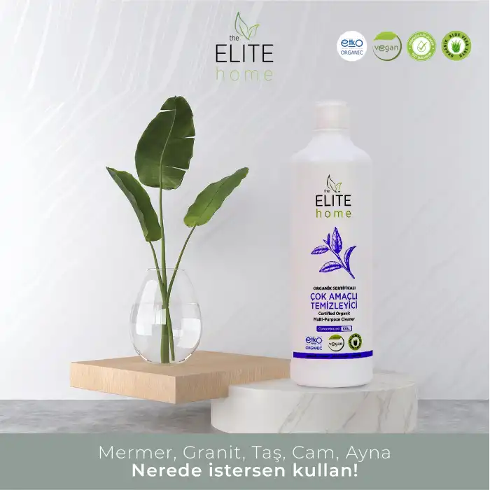 The Elite Home Organik ve Vegan Sertifikalı Çok Amaçlı Genel Temizleyici 750ML