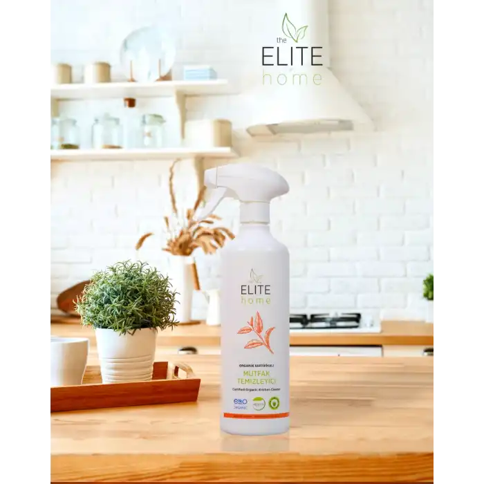 The Elite Home Organik Sertifikalı Mutfak Temizleyici 750ML