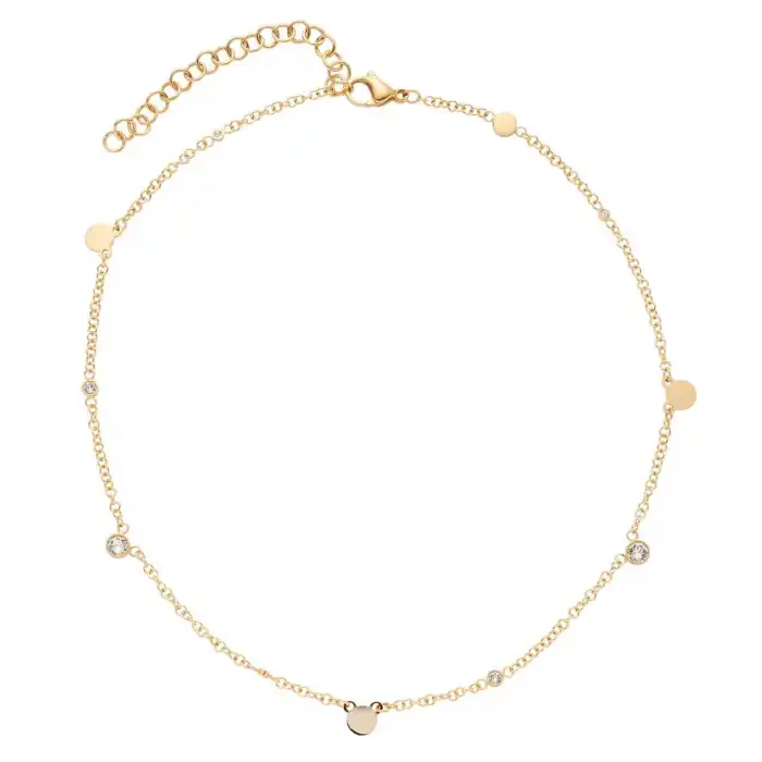 Altın Kaplama Kolye