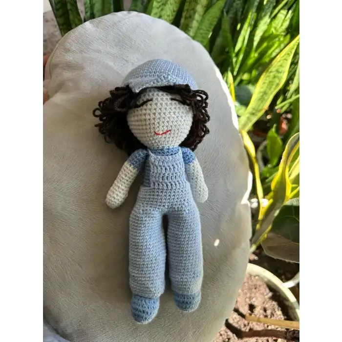 Arigurumi Örgü Erkek Bebek(Ortalama 25CM)