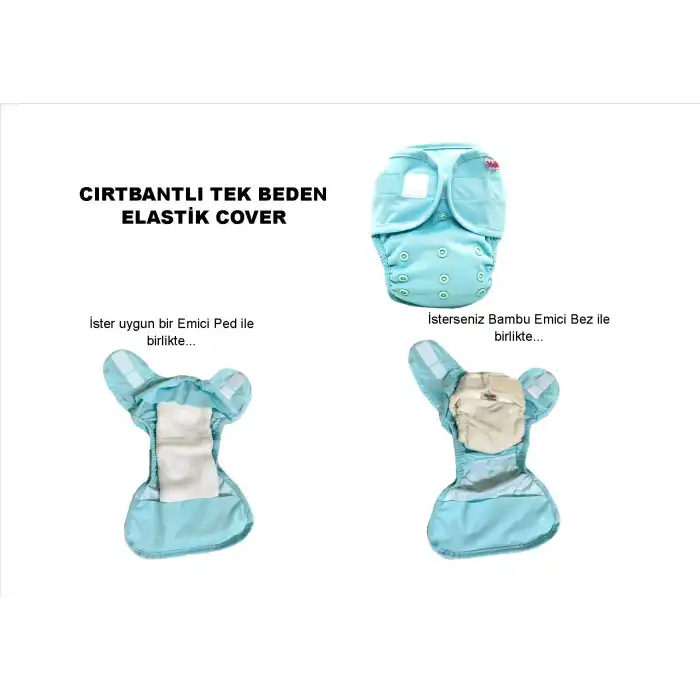 Cırtbantlı Tek Beden Elastik Cover