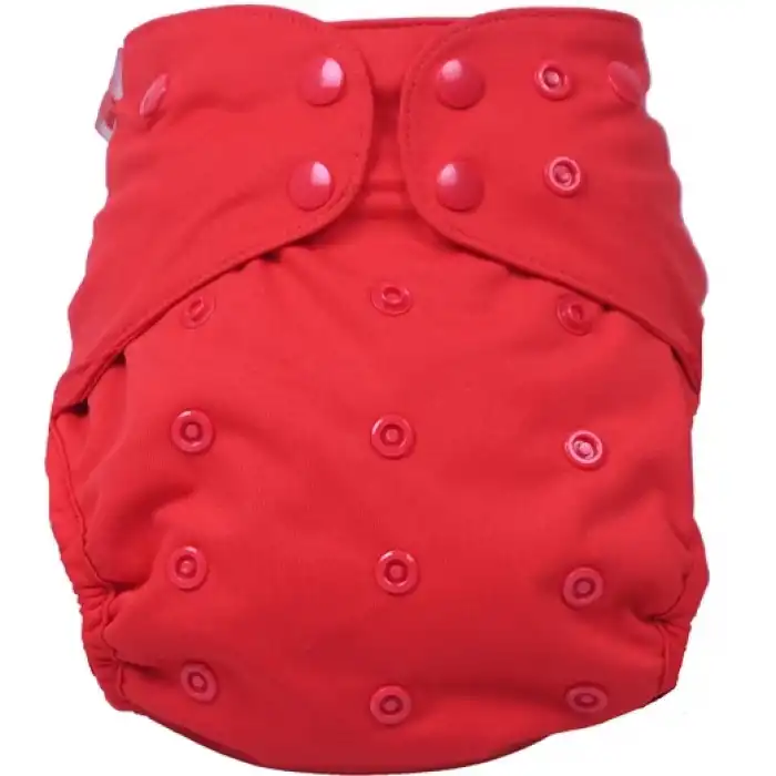 Çıtçıtlı Tek Beden Cover(KIRMIZI)