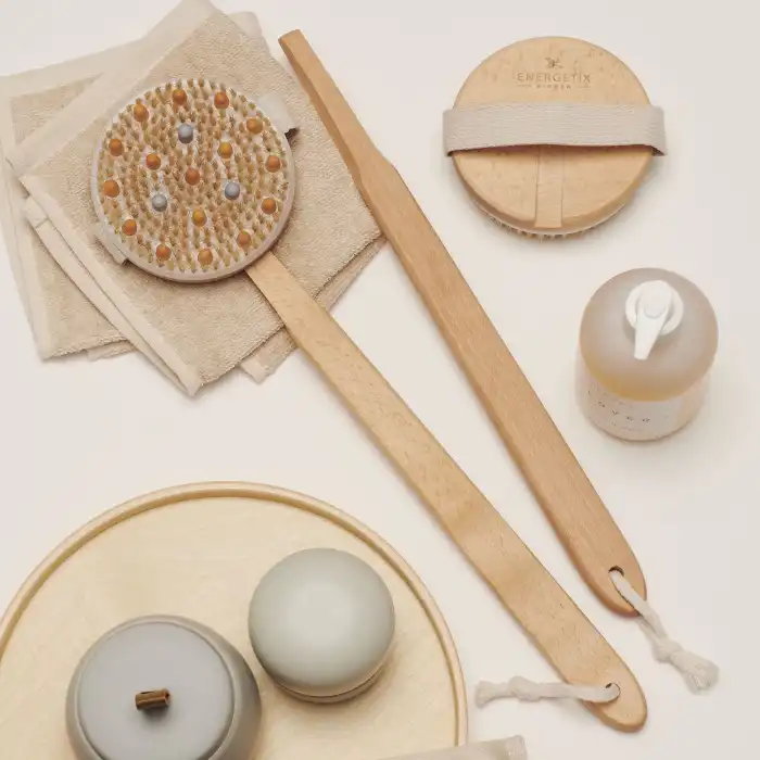 Energetix Masaj Etkili Kuru Fırça