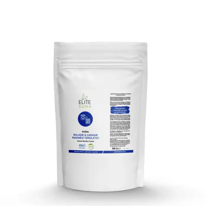 The Elite Home Organik Sertifikalı Çamaşır ve Bulaşık Makinesi Temizleyici 500GR