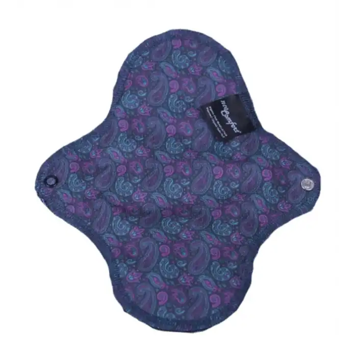 NeoComfort-GECE Organik Pamuk Sızdırmaz Yıkanabilir Kadın Pedi(ŞAL)