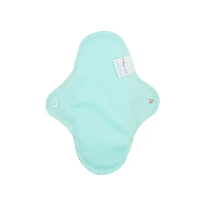NeoComfort-NORMAL Organik Pamuk Sızdırmaz Yıkanabilir Kadın Pedi(Mint)