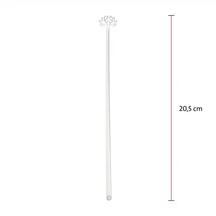 Nilüfer Çiçeği Motifli Magnetstick Su Çubugu