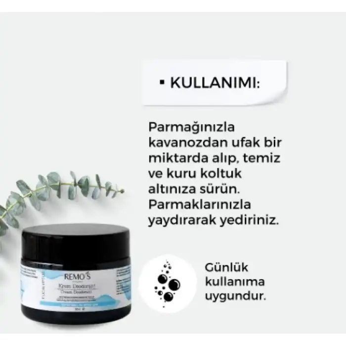 Okaliptus Krem Deodorant 50ml