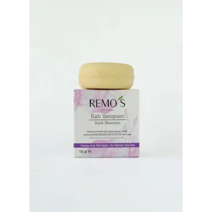 REMOS Lavanta & Yulaf Özlü Katı Şampuan 100 gr