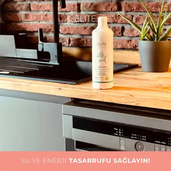 The Elite Home Organik Sertifikalı Jel Bulaşık Makinesi Deterjanı 750ML