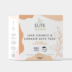 The Elite Home Doğal Ve Vegan Sertifikalı Leke Çıkarıcı Çamaşır Suyu Tozu 1KG
