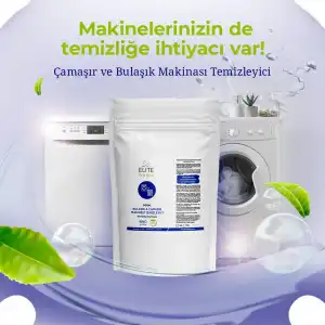 The Elite Home Organik Sertifikalı Çamaşır ve Bulaşık Makinesi Temizleyici 500GR