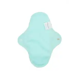 NeoComfort-NORMAL Organik Pamuk Sızdırmaz Yıkanabilir Kadın Pedi(Mint)