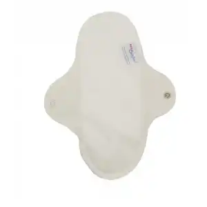 NeoComfort-NORMAL Organik Pamuk Sızdırmaz Yıkanabilir Kadın Pedi(Beyaz)