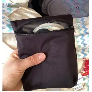 Paddock Fermuarlı Ped Çantası 13x13CM