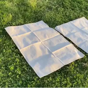 Seccade Çift Katlı Ham,Keten 73x125