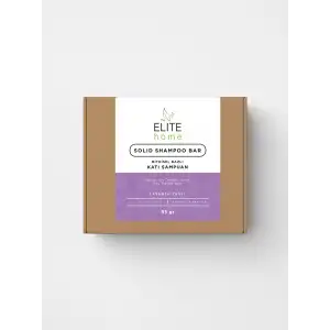 The Elite Home Bitkisel Katı Şampuan 90gr Lavanta