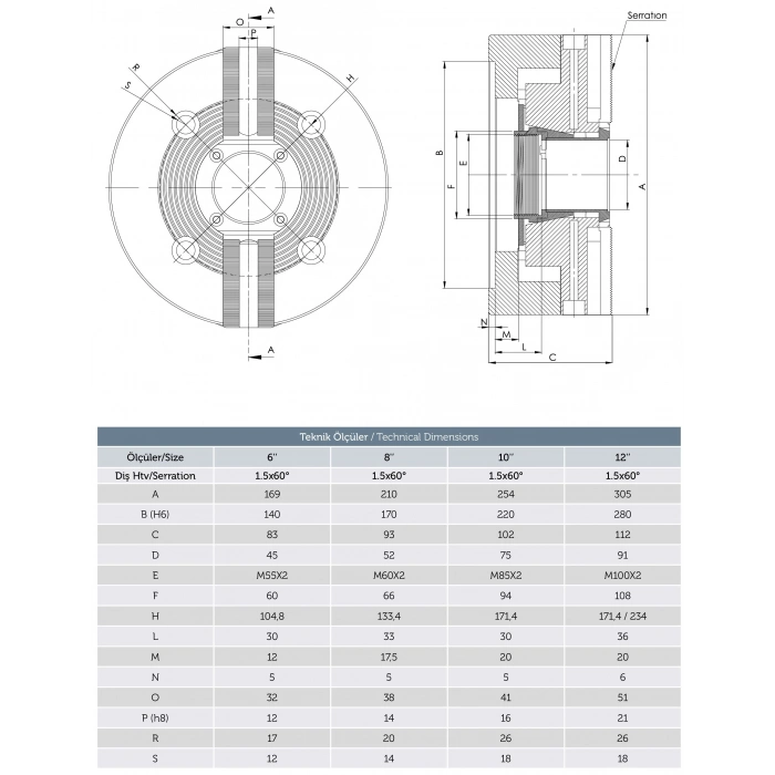 2 Ayaklı Açık Merkez Hidrolik Ayna Standart Model